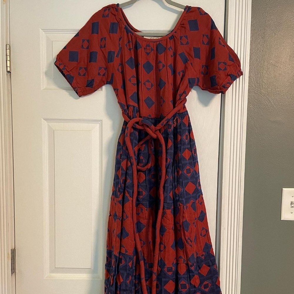 Ace & Jig Noah Dress in Copper/Neptune